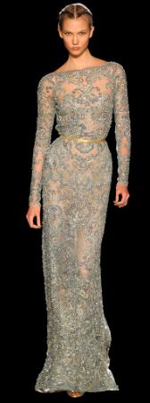 Elie Saab - ezen választás ha őszinte akarok lenni, random történt, ugyanis a tervező összes kreációját szívesen elfogadnám.